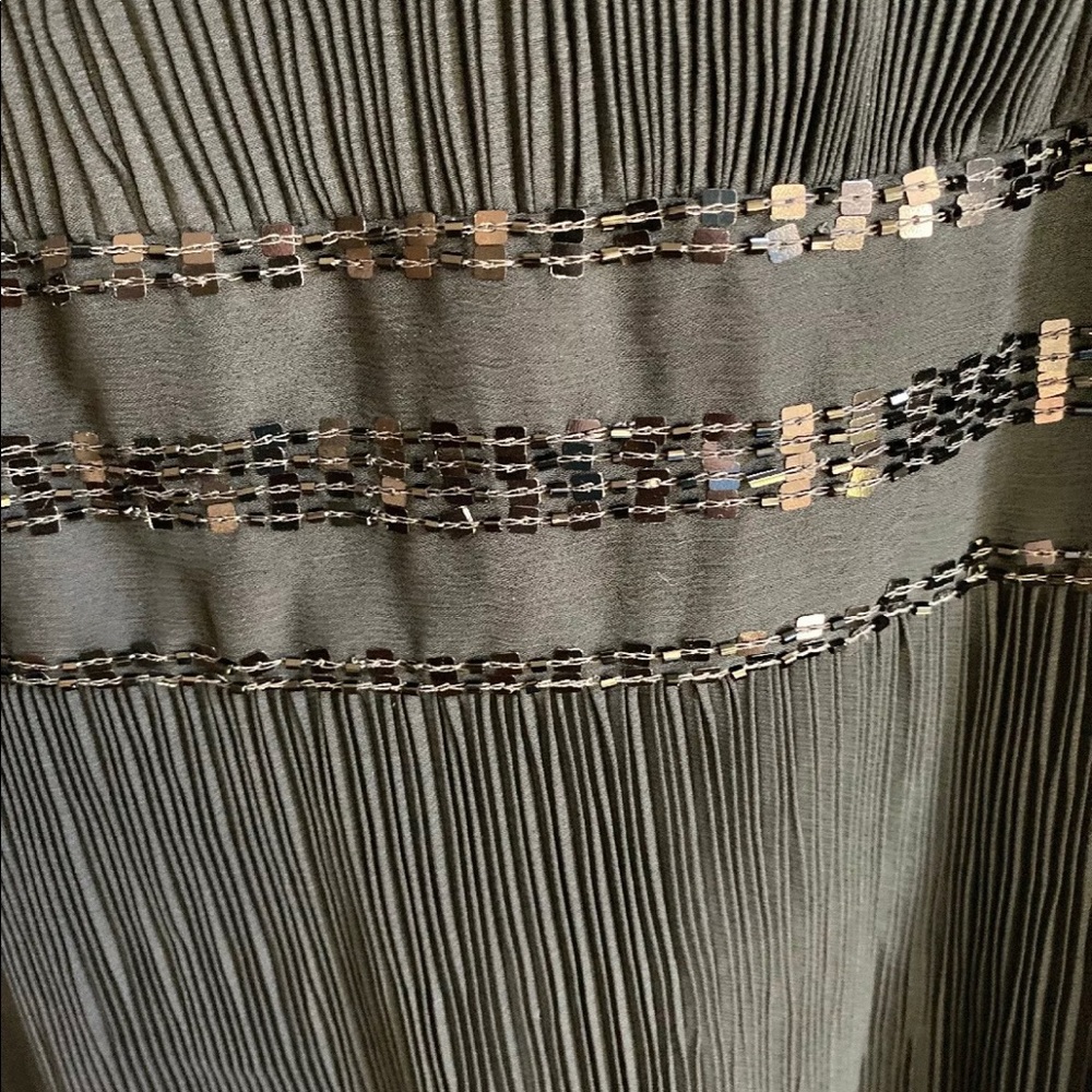 Lane Bryant Black crinkle sleeveless dress